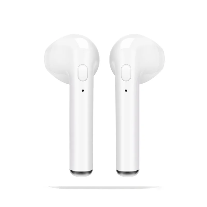 I7 I7s TWS Мини Bluetooth наушники 4,2 Беспроводные наушники с зарядным устройством Автомобильная гарнитура с микрофоном для IPhone мобильного телефона