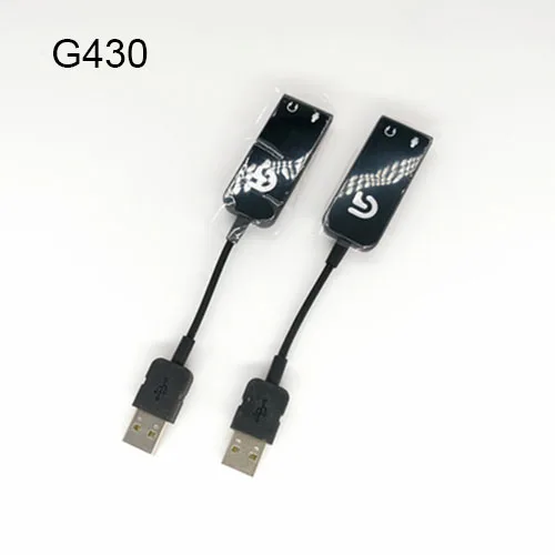 Используется: звуковая карта Logitech G430 USB для игровой гарнитуры микрофона 7 1