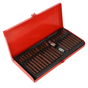 

tire repair 40PCS Portable High Hardness Car Socket Set Hex Wrench Repair Tool Kit Accessory automobiles