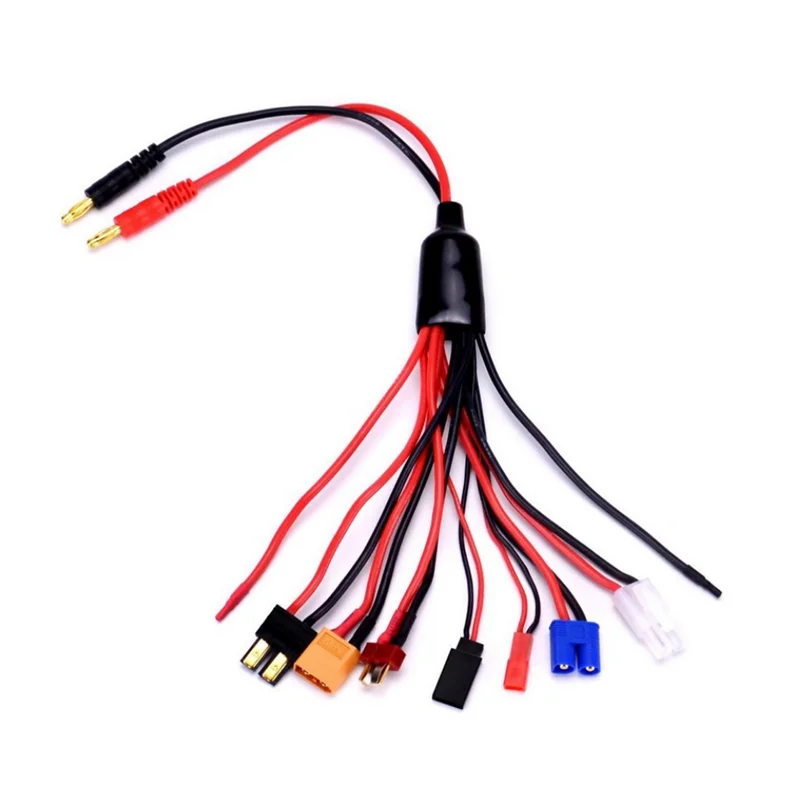 8 в 1 зарядный адаптер 4 0 мм банановый разъем для EC3 XT60 JST Futaba T подключение Imax B6 B6AC Lipo