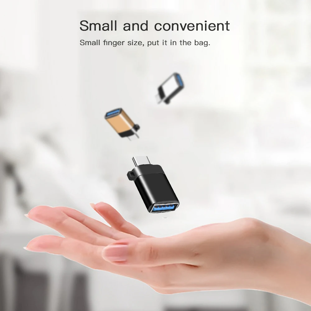 Быстро type C к USB 3,0 конвертер USB C OTG адаптер USB-C type-C зарядка с синхронизацией данных кабель для samsung huawei Xiaomi MacBook