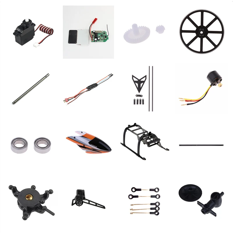 Parkten Wltoys V950 RC вертолет запчасти Swashp Вертолет Самолет Дрон игрушки хобби часть