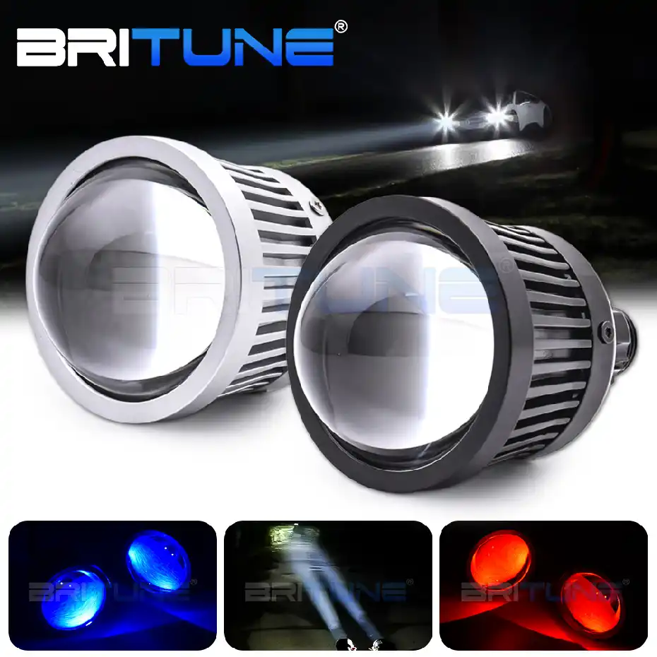 Britune 2個k3 4300 18k 25ワット車のledプロジェクターレンズヘッドライトh7 9005 9006 H11高ビーム ライトスポットライトフォグライト車のライトdiy 車のヘッドライトの球 Led Aliexpress