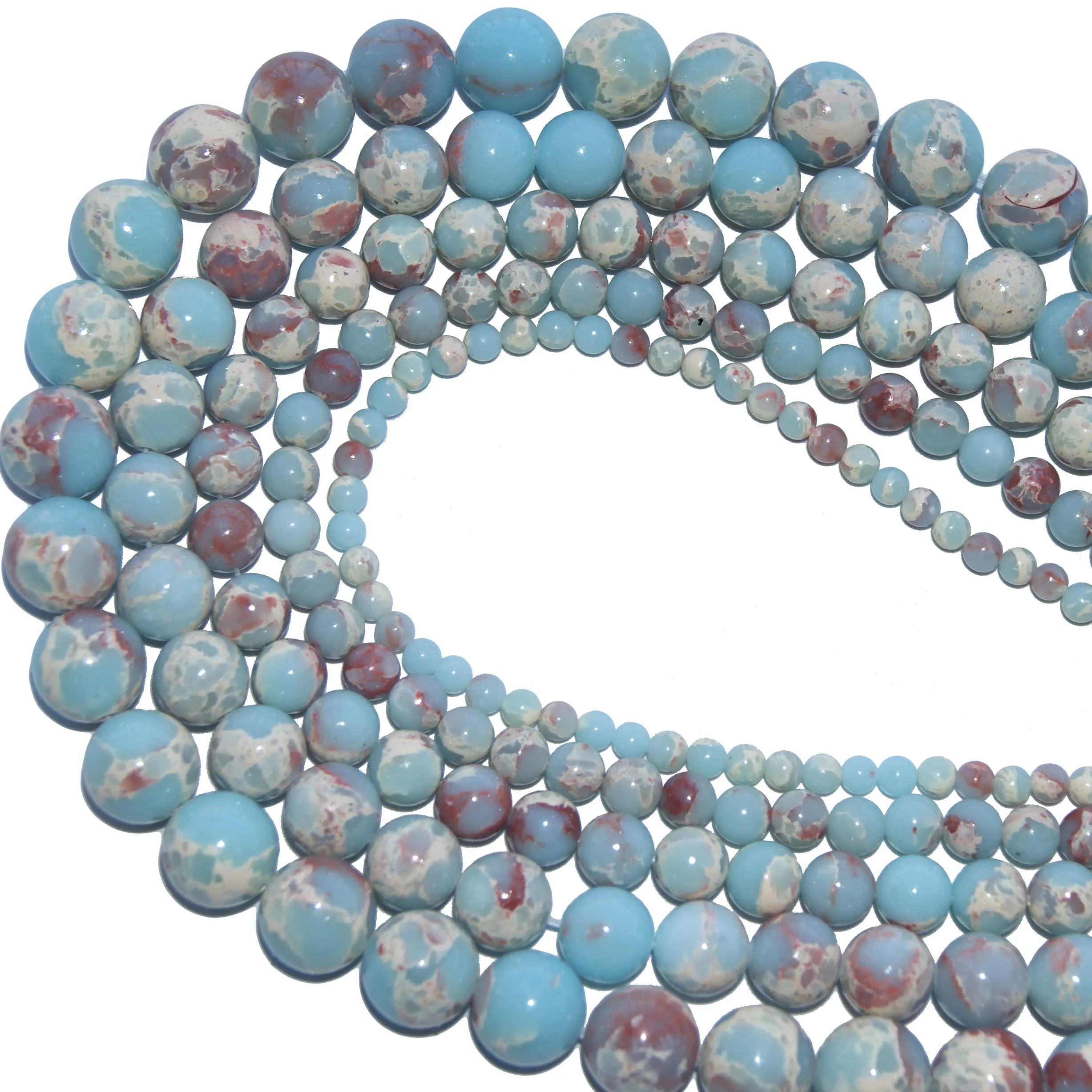 Perles en Pierre Naturelle de Lave, Œil de Tigre, Agates, Lapis Lazuadt, pour Bijoux, Bracelet, Collier, DIY, Vente en Gros, 4 6 8 10 mm