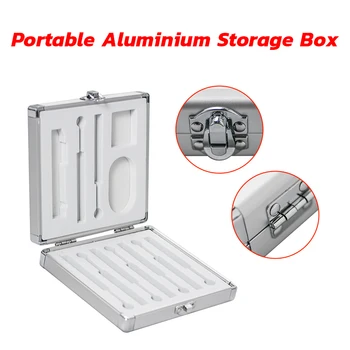 

Aluminium Package Box Soldering Iron Dedicated Storage Box TS100 Electric Soldering Iron Tip Organizer box