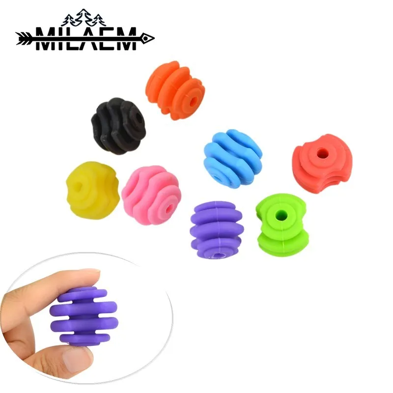 Archery Bow String Suppressor Stopper Decelerator Stabilizer Balance ...