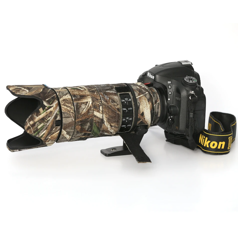 Линзы rolanpro Камуфляжный Плащ дождевик для Nikon AF-S 70-200 мм f/2,8G ED VR II защитный чехол для объектива Nikon SLR объектив камеры