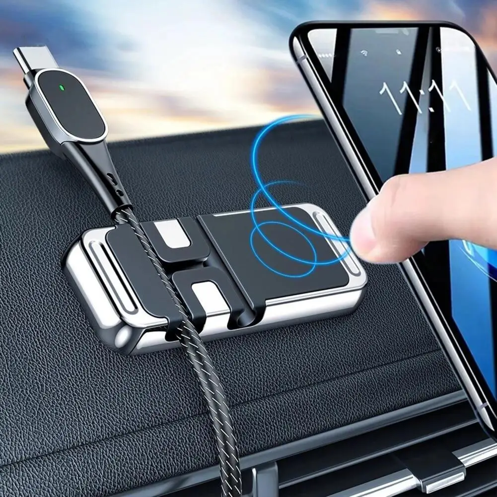 

HOT SALES！！Car Phone Holder Universal 2 in1 Unique Decoration Stick On Dashboard Magnet Phone Holder for Office