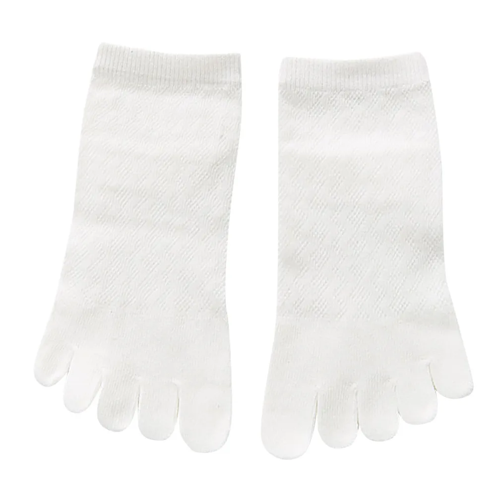 2019 женский носок однотонного цвета носки с носком пять пальцев хлопок мягкие