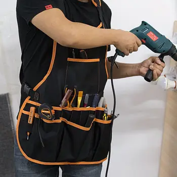 

Work Apron tool 16 Tool Pockets tool belt Adjustable vest Tool Apron for mans work apron and women work apron with waterproof ap