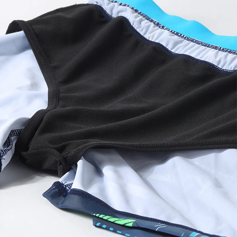 GOLDEN CAMEL Men Swimwear Anti-Embarrassment Men's Boxer Swimsuit Man Beach Loose Men's Summer Shorts Swimming Trunks for Men