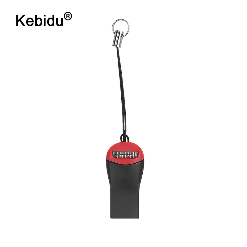 

kebidu Card Reader High Speed Data Transmission Mini USB 2.0 For Micro SD TF T-Flash Memory Card Reader Adapter