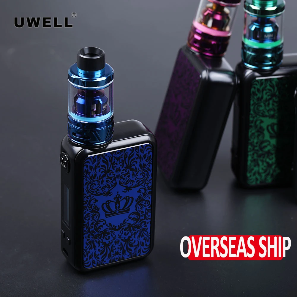 CZ/ES корабль оригинальный Uwell Корона 4 комплект Vape с мл КОРОНА Танк 200 Вт