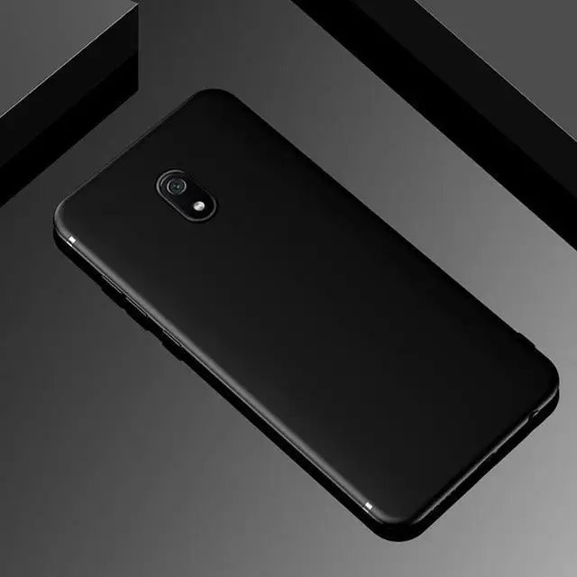 Черный Чехол для телефона для Xiaomi mi 9 SE 9T CC9e Red mi 8 8A 7A Note 8 7 6 Pro Чехол Мягкий ТПУ матовый чехол для Red mi K20 Pro note8 черный чехол - Цвет: Черный
