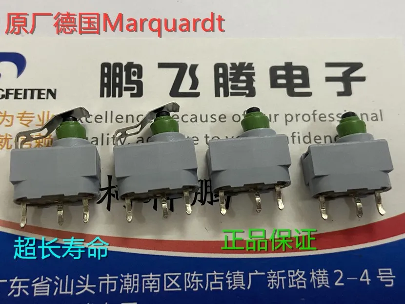 German MARQUARDT J518 Car Ignition Micro-motion Button Waterproof Switch car micro switch tact switch 2PCS/lot For A6L Q7 Car