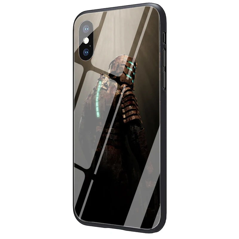 EWAU dead space закаленное стекло чехол для телефона чехол для iPhone 5 5S SE 6 6s 7 8 Plus X XR XS 11 Pro Max - Цвет: G11