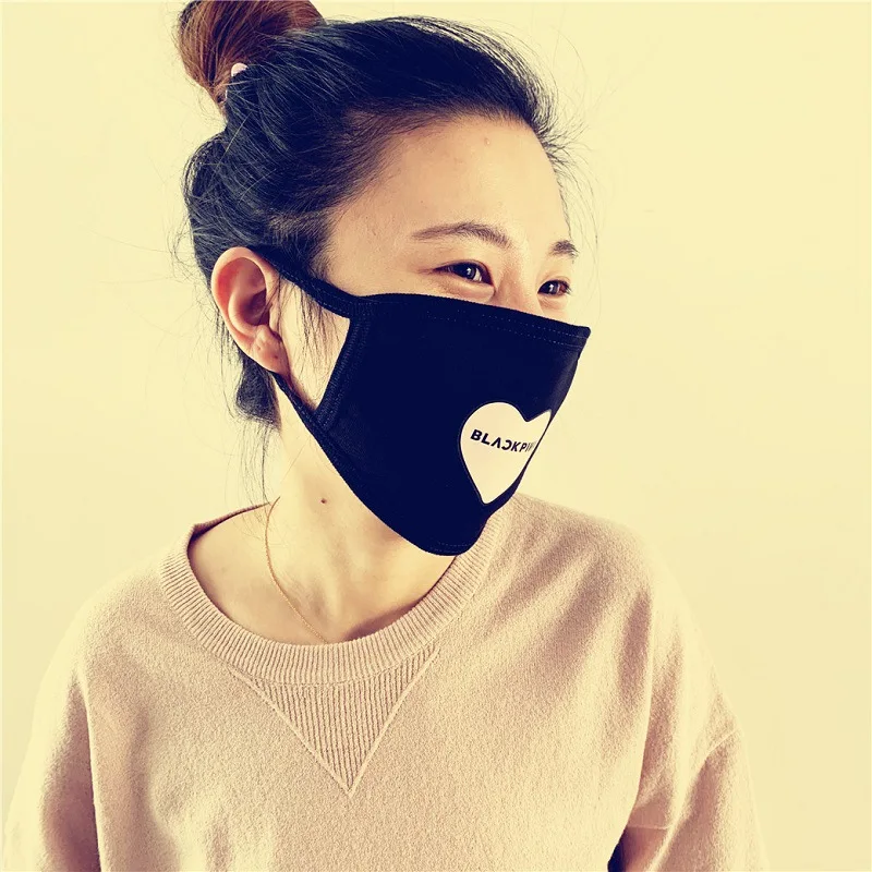 KPOP 17 трехслойная хлопковая маска SEVENTEEN модный принт рот-Муфель K-pop SEVENTEEN Fans подарки, Прямая поставка