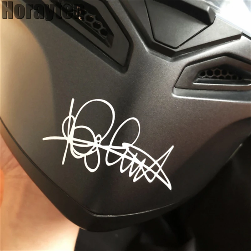 Car Styling Vinyl Rossi Signature Auto Tail Window Body Sticker Motorcycle Racing Decals |