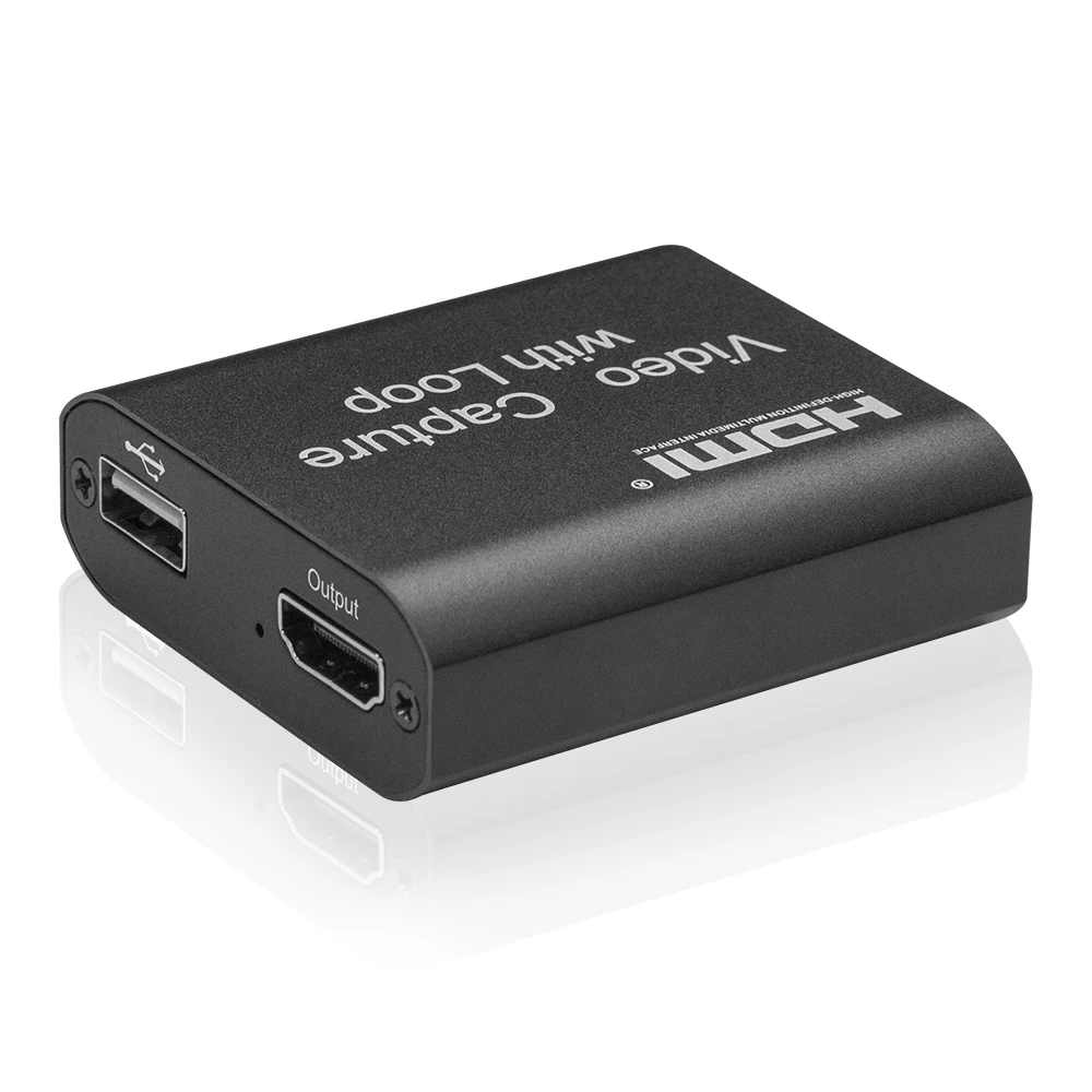 Mini 4K HDMI карта захвата 1080P захват для PS4 игры устройство записи телефона с петлей