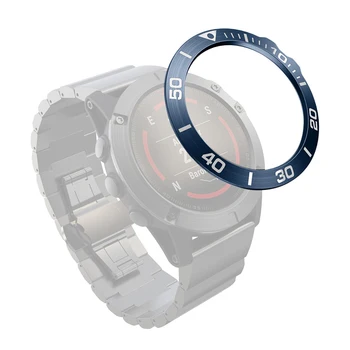 

Fashion Adhesive Watch Ring Cover Bezel Styling Clear Scale Shockproof Replacement Parts Anti Scratch Round For Garmin Fenix 5x