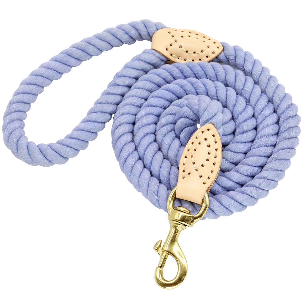 thumbnail image 1 of Correa de nailon suave para perros pequeños, medianos y grandes, resistente, para caminar, hacer senderismo, 1 of 5