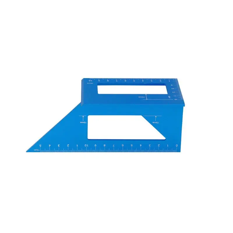 

Aluminum Alloy Woodworking Scriber T Ruler 45/90 Degree Angle Protractor Gauge 2019 New