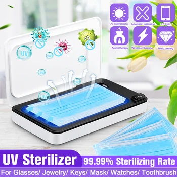 

Disinfectant Box UV sterilization Automatic sterilization Automatic aromatherapy Mobile phone charging