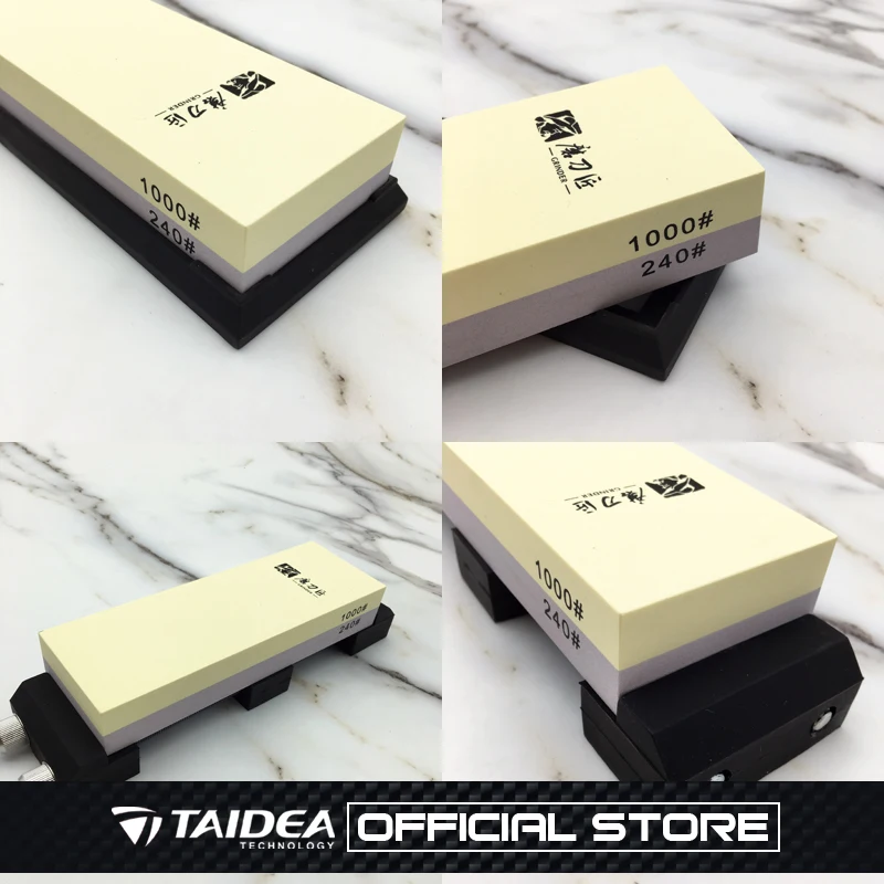 Точильный камень TAIDEA 240/1000 # профессиональный точильный с угловым направляющим