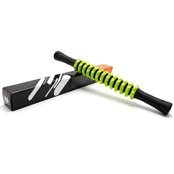 

Yoga Massage Stick 13 Piece Gear Gym Muscle Roller Stick Deep Massage Workout Back Leg Relieving Muscle for Fitness Sports Green