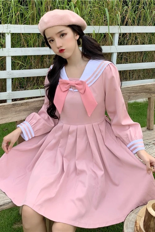 JK японская школьная форма моряка, модная школьная форма морского флота для косплея, платье для девочек