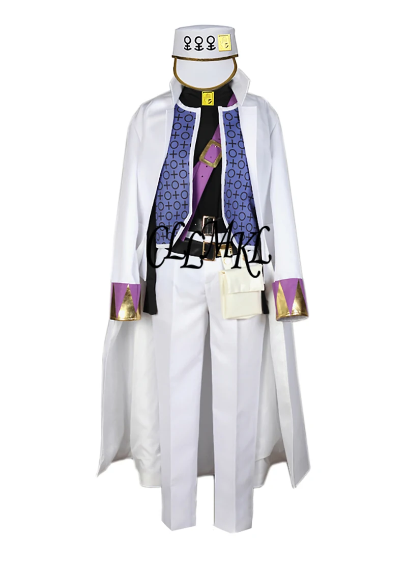 Anime JOJO JoJo's Bizarre Adventure Diamond is Unbreakable Kujo Jotaro Cosplay Costume