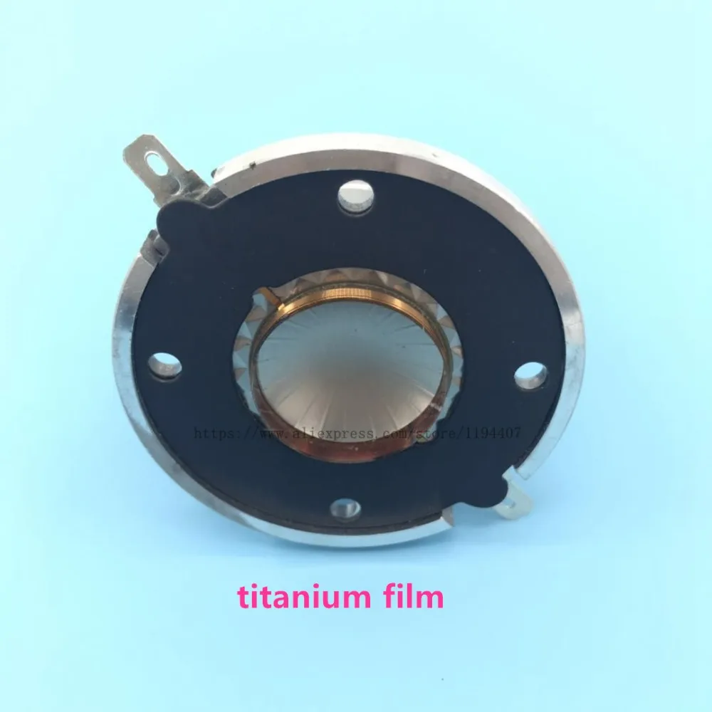 BWQ 6OHM титановый динамик с диафрагмой высоких частот звуковая катушка для JBL 2414 H, 2414H-1, 2414H-C плоская замена диафрагмы
