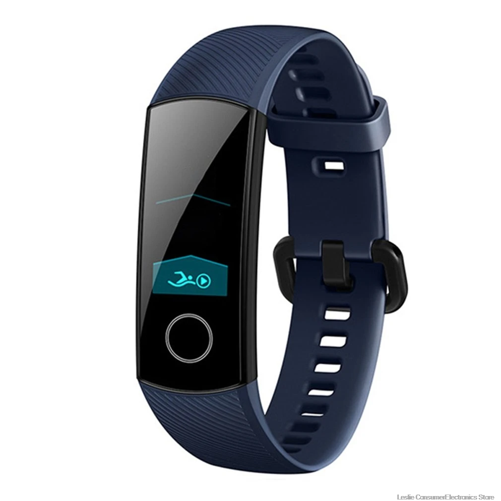 Смарт-браслет huawei Honor Band 4 0,9" Amoled цветной сенсорный экран для плавания дисплей осанки обнаружения пульса сна оснастки