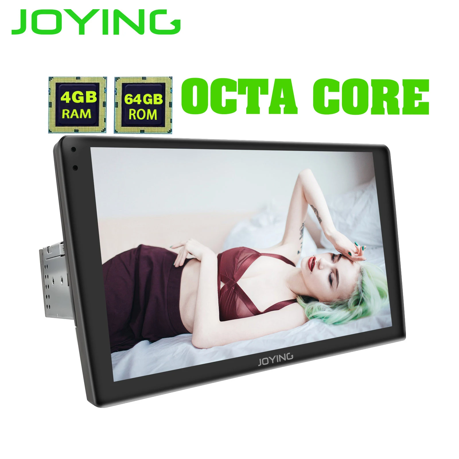 Top Android Car Multimedia Player Radio 9" IPS Touch Screen Single 1 Din 4G RAM 64G Rom Car Radio GPS Camera Androidauto Carplay 3