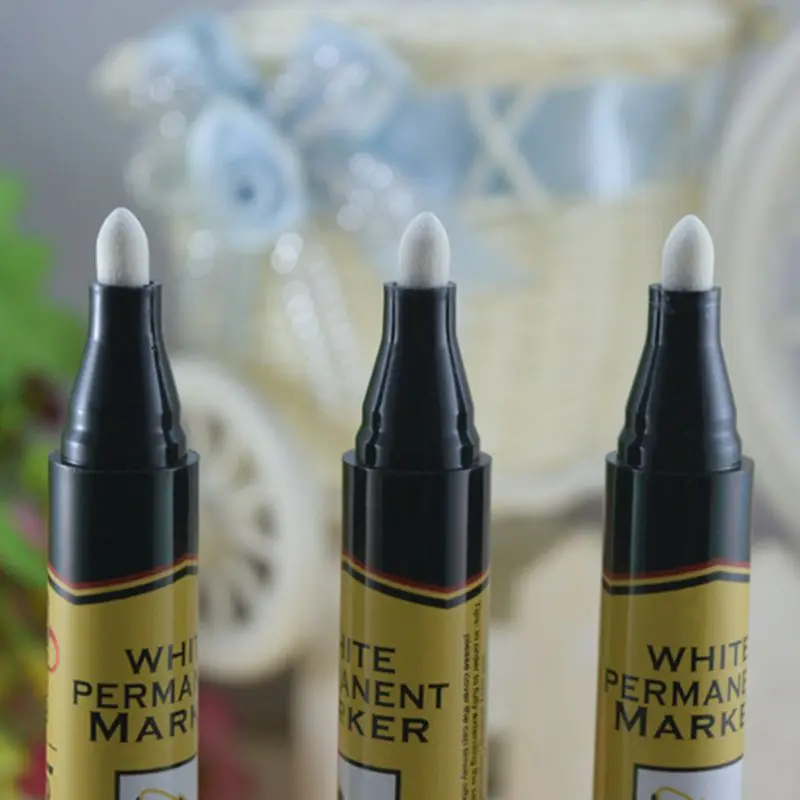 Белый маркер, краска, масло, маркер для шин, водостойкий маркер, граффити, ручка