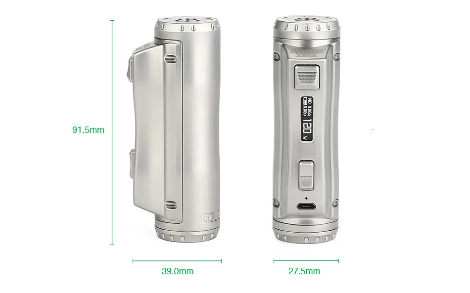 Ehpro Cold Steel 100 120W TC Box MOD