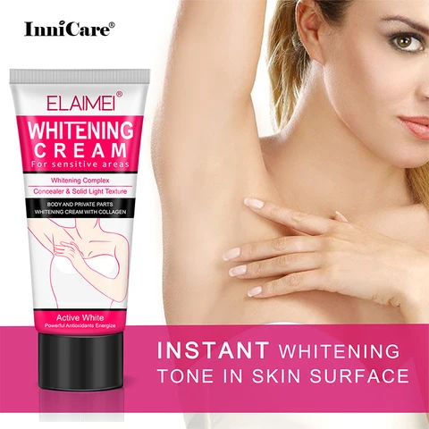 ELAIMEI Underarm Blackening Brightening Cream Concealer Moisturizing Lazy Body Lotion Body Fading Pigment Moisturizing