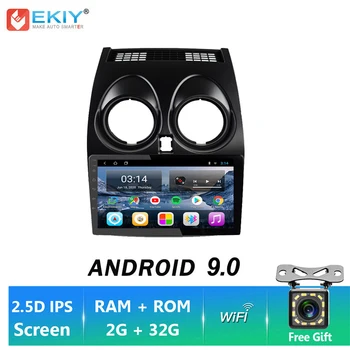 

EKIY IPS Android 9.0 Car Radio GPS Navigation for Nissan Qashqai 2008-2014 Auto Multimedia Player Stereo IPS BT FM Camera DVD