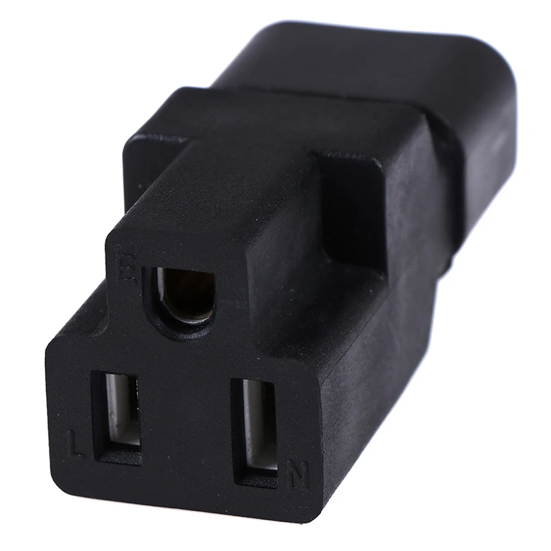 C14 к Nema 5-15R PDU PSU USP адаптер питания IEC Male к US Female