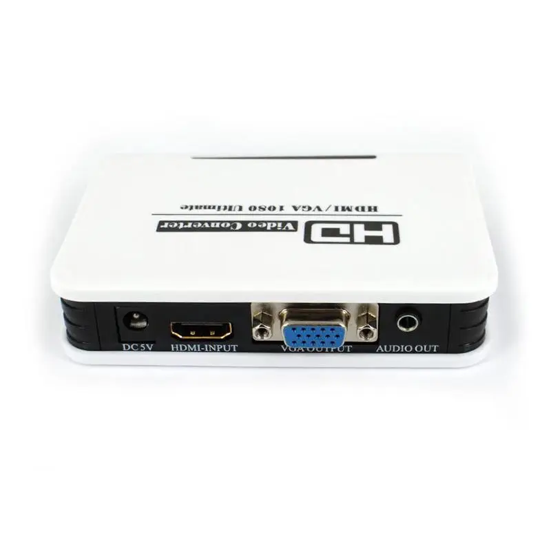 FULL-HDMI к VGA конвертер HD XBOX360 PS3 PS4 к монитору адаптер HD