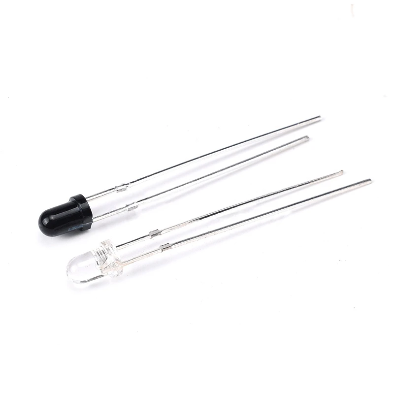1 SET 3MM 940nm 10 пар F3 3 мм 940nm светодиоды инфракрасный излучатель и ИК приемник диоды каждый 5 шт. инфракрасный к трубке для arduino - Цвет: 1 SET 3MM 940nm