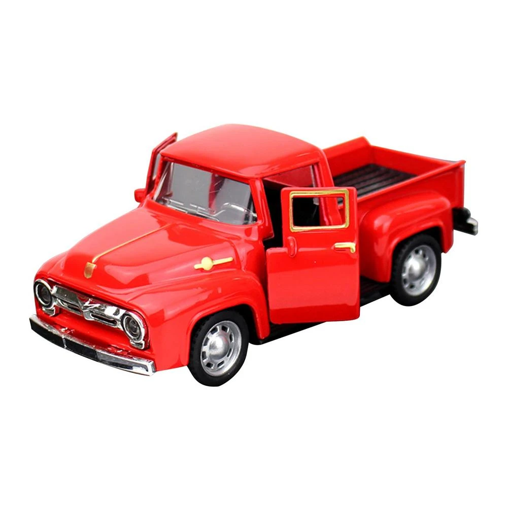 Christmas For Kids 2022 Pickup Christmas Trucks Ornaments Red Retro Metal Truck Car Toy Christmas Gifts  For Kids Christmas Decoration 2022 New Year Gift|Diecasts & Toy Vehicles| -  Aliexpress