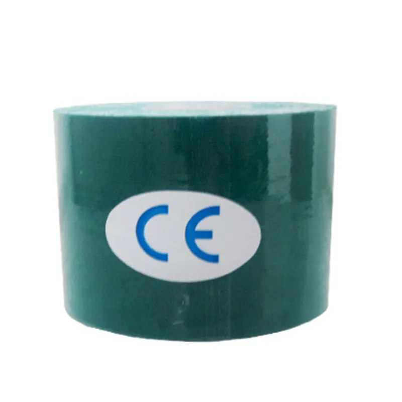 Taping Muscular Kinesiological Tape Therapy Stickers Cotton 3.8cm5m Multi-Color - Цвет: dark green