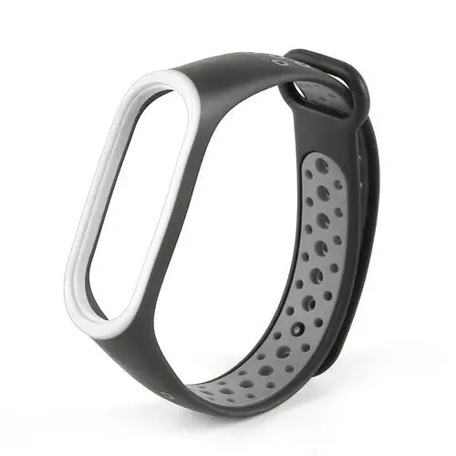 Силиконовый ремешок mi Band 4 аксессуары для Xiaomi mi Band 4 Смарт-часы браслет mi llet 4 спортивный браслет mi Band 4 band - Цвет: 2