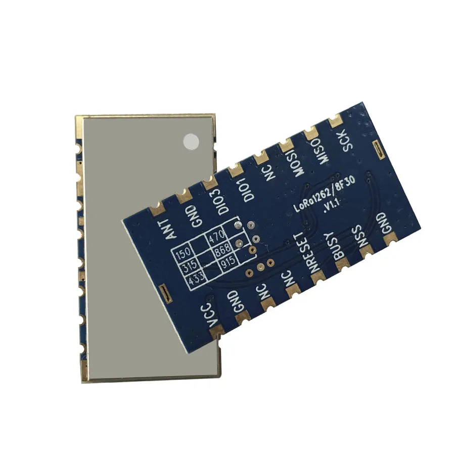 2pc/lot lora1268F30 1.5W 433MHz SX1268 High Sensitivity -148dBm low current SPI port Lora Module 2pc/lot lora1268F30 1.5W 433MHz SX1268 High Sensitivity -148dBm low current SPI port Lora Module