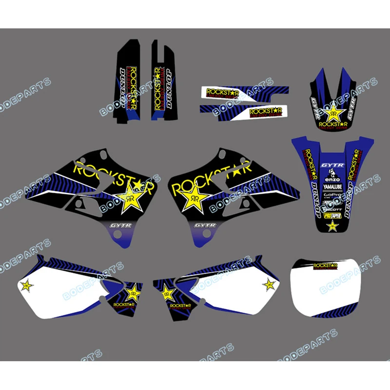 Мотоциклетные наклейки YZ 125 250 наборы наклеек для YAMAHA YZ125 YZ250 1996 1997 1998 1999 2000 2001 |