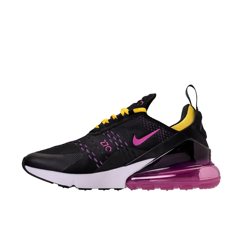 AH8050-006 Оригинальные подлинные мужские кроссовки для бега от Nike Air Max 270, удобная спортивная обувь для улицы, Спортивная дизайнерская обувь, кроссовки, AH8050-005 - Цвет: AH8050-006