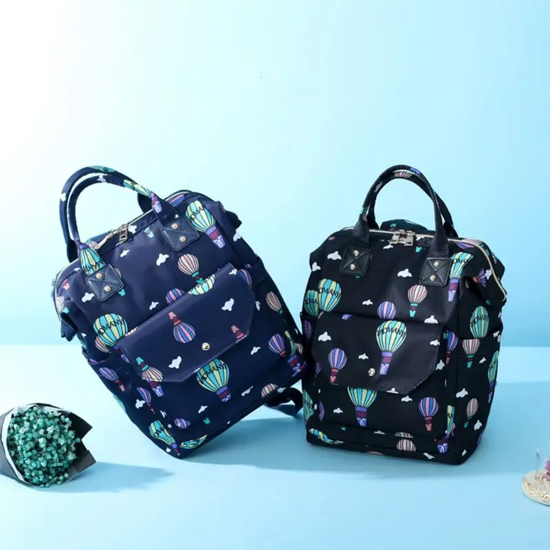 Многофункциональный воздушный шар печати мягкий подгузник сумка большой емкости рюкзак для матерей дорожная сумка для ухода за ребенком