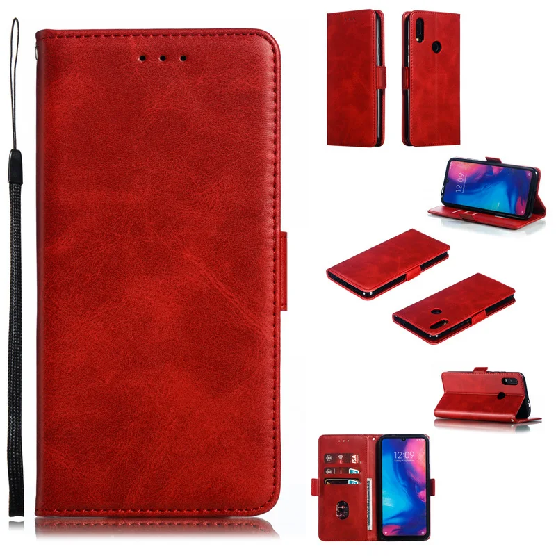 Магнитный кожаный чехол для Xiaomi 8 Lite, 9 T, A1, 5x, 6X, флип-кошелек из искусственной кожи, чехол-книжка для Redmi Note 4, 5, 6, 7, 6pro, 7A, K20, чехол