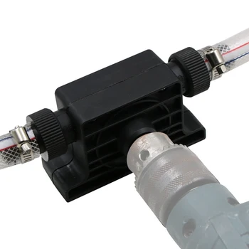 

Portable Electric Drill Pump Sinks Aquariums Pool Self Priming Transfer Pumps Oil Fluid Water Pump Hose Clamps Connectors Set